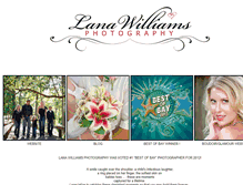 Tablet Screenshot of lanawilliams.com